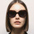 Kaleos Laroy Tortoiseshell Smoke Front Face