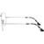 Ray-Ban Glasses Aviator RX6489 Silver Temple