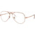 Ray-Ban Aviator RX6489 Rose Gold Angle