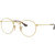 Ray-Ban Glasses Round Metal RX3447V Gold Angle