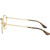 Ray-Ban Glasses Round Metal RX3447V Gold Temple
