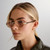 Le Specs Poseidon Deux Gold Tan Angle Face