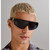 Le Specs Calm Chaos Black Front Face