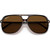 Ray-Ban Bill RB2198 Havana Brown Glass Polarised Front Folded