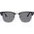 Ray-Ban Clubmaster Classic RB3016 Blue Red Havana Gunmetal Front