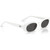 Ray-Ban RB4441D White Dark Grey Angle