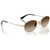 Vogue Eyewear VO4323S Pale Gold Brown Gradient Angle