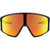Dragon Eyewear Amped Matte Black Red LL Ion Front