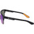 Dragon Eyewear Slotted Matte Black Blue LL Ion Temple