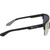 Dragon Eyewear Slotted Matte Black Red LL Temple