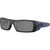 Oakley Gascan Matte Black Cyan Angle