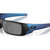 Oakley Gascan Matte Black Cyan Temple