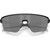 Oakley Corridor SQ Matte Black Prizm Black Front Folded