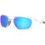 Oakley Lateralis Matte Clear Prizm Sapphire Angle