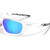 Oakley Lateralis Matte Clear Prizm Sapphire Temple
