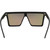 SIN Eyewear The Bar Black Blue Mirror Inner Frame