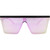 SIN Eyewear The Bar Black Pink Flash Mirror Front