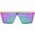 SIN Eyewear The Bar White Purple Flash Mirror Front