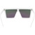 SIN Eyewear The Bar White Purple Flash Mirror Inner Frame