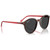 Ray-Ban Bernard RB2230 Transparent Red Fantasy Angle