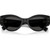 Dolce & Gabbana DG4480 Black Dark Grey Front Folded
