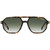 Carrera 341/S Havana Gold Green Gradient Front