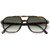 Carrera 341/S Havana Gold Green Gradient Front Folded
