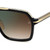 David Beckham DB 7128/S Black Gold Brown Gradient Lens