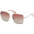 Guess GU7866 Shiny Pale Gold Bordeaux Gradient Angle