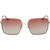 Guess GU7866 Shiny Pale Gold Bordeaux Gradient Front
