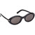 Tom Ford Carmen FT1186 Shiny Black Smoke Angle