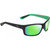 Maui Jim Kanaio Coast Matte Black Green Maui Green Angle