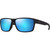 Maui Jim Uila Matte Black Blue Hawaii Glass Angle