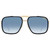 Carrera 1071/S Black White Dark Blue Gradient Front