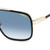 Carrera 1071/S Black White Dark Blue Gradient Lens