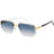 Carrera 1070/S Black White Dark Blue Gradient Angle