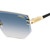 Carrera 1070/S Black White Dark Blue Gradient Lens