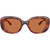 Coach HC8391U Caramel Tortoise Brown Front