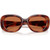 Coach HC8391U Caramel Tortoise Brown Front Folded