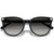 Coach HC8414BD Black Grey Gradient Front Folded