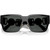 Versace VE4483D Black Dark Grey Front Folded