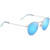 Maui Jim Pukaua Shiny Silver Blue Hawaii Angle