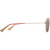 Maui Jim Na'auao Shiny Light Gold Temple