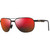 Maui Jim Castles Matte Black Havana Hawaii Lava Temple