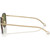 AR6164J Pale Matte Gold Green Temple