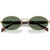 Prada PR65ZS Pale Gold Dark Green Front Folded
