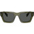 Prada PRA06SF Transparent Military Dark Grey Front