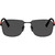 Prada Linea Rossa PSA51S Matte Black Dark Grey Front