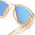 Cancer Council Kids Fox Clear Ice Blue Mirror Inner Frame