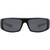 Dirty Dog Sharky Satin Black Grey Polarised Front